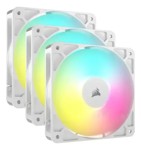 FAN CORSAIR RS120 ARGB TRIPLE PACK WHITE