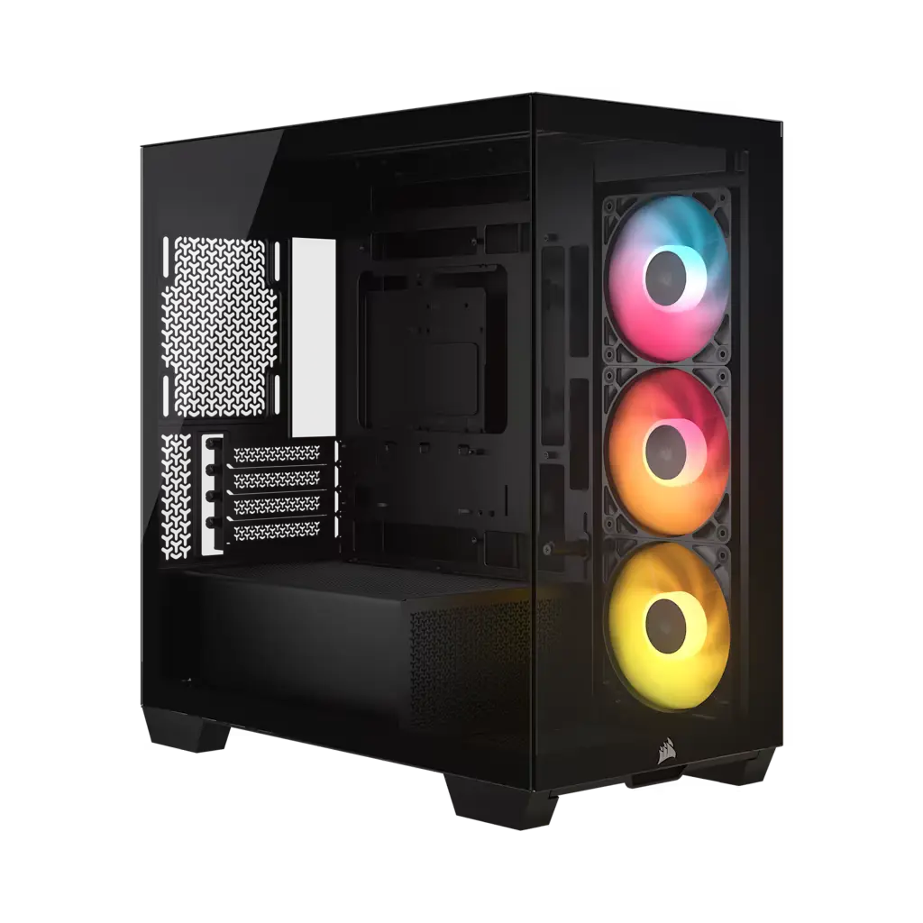 GABINETE CORSAIR FRAME 2800X RS-R ARGB MINI-TOWER TG BLACK