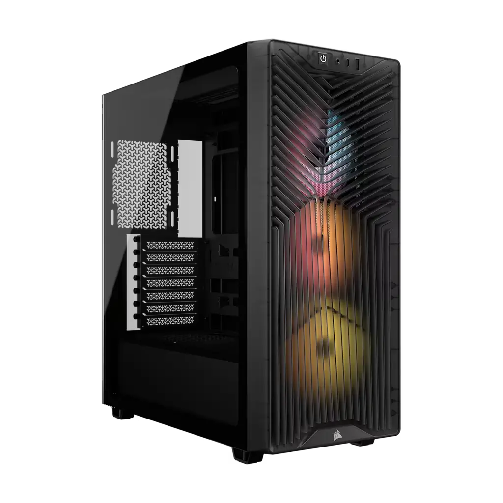 GABINETE CORSAIR 3200D RS ARGB MID-TOWER TG SMOKE