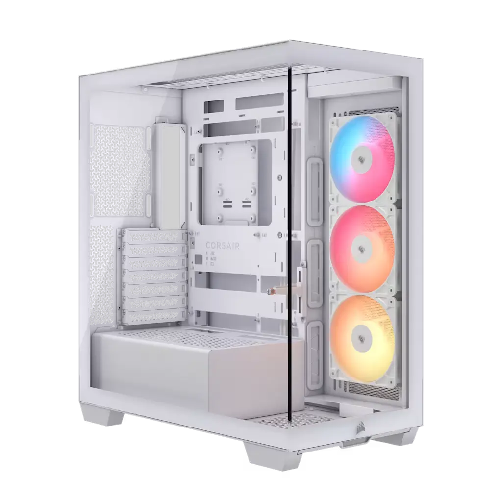 GABINETE CORSAIR 3500X RS-R ARGB MID TOWER BLANCO