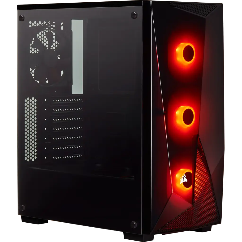 GABINETE CORSAIR CARBIDE SPEC DELTA RGB BLACK FANS X4