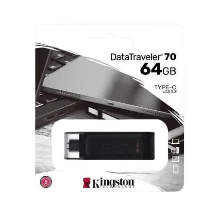 PEN DRIVE KINGSTON DATATRAVELER 70 64GB USB-C 3.2 GE