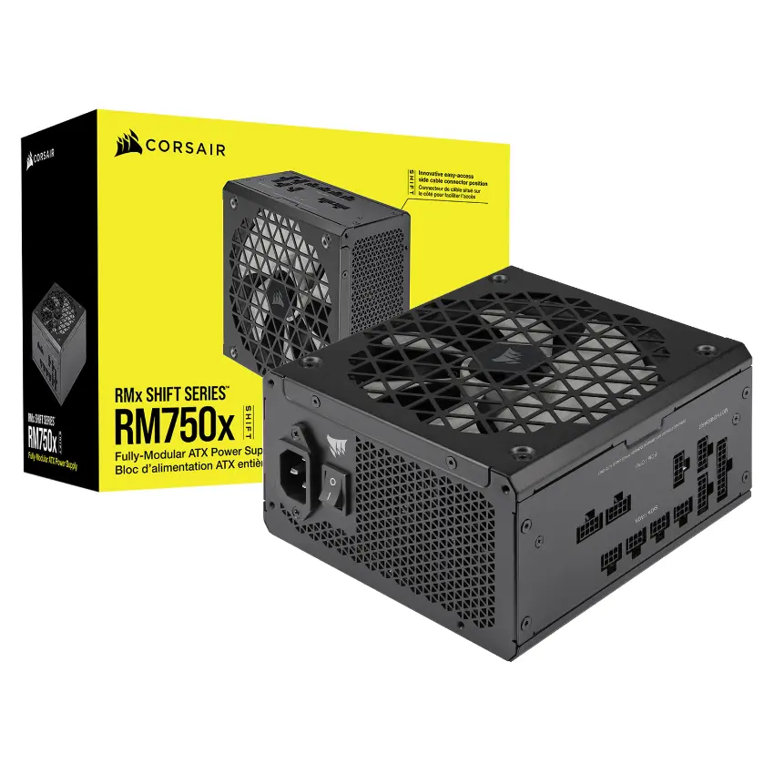 FUENTE CORSAIR RM750X SHIFT 750W 80 PLUS GOLD FULL MODULAR PCIE 5.0