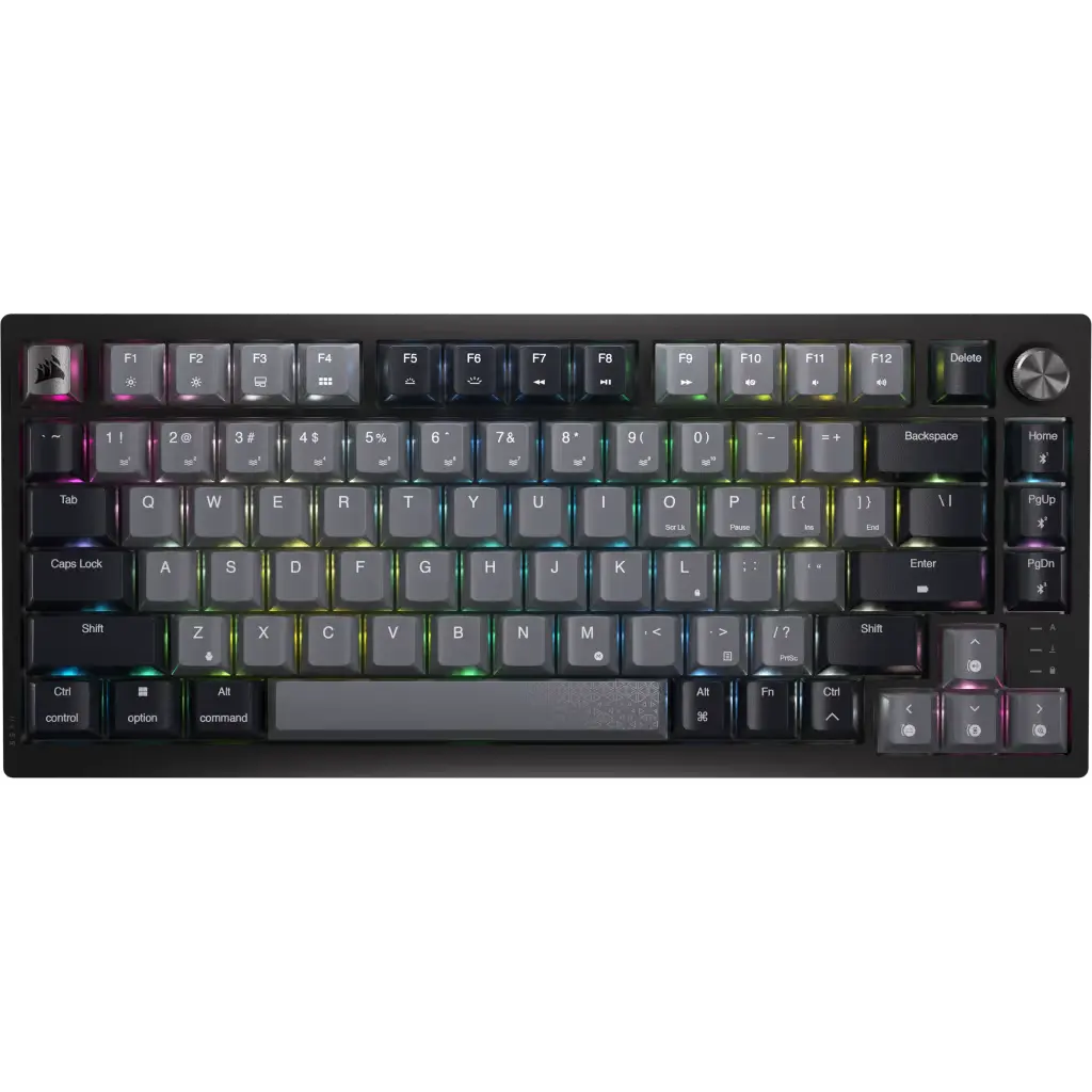 TECLADO CORSAIR K65 PLUS WIRELESS MECANICO MLX RED
