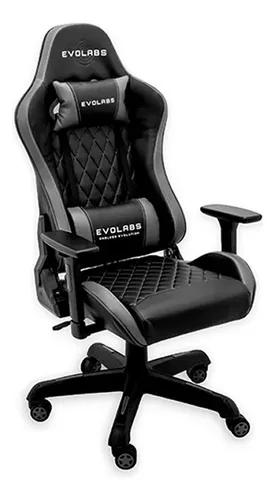 SILLA GAMER EVOLABS GRAPHEN ONE EVOCHR-500GO NEGRA/GRIS PREMIUM