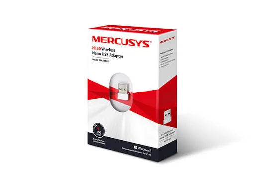 ADAPTADOR WIFI USB MERCUSYS MW150US NANO