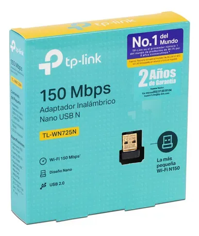 Tl-wn725n Nano P.redw Usb 150mbps
