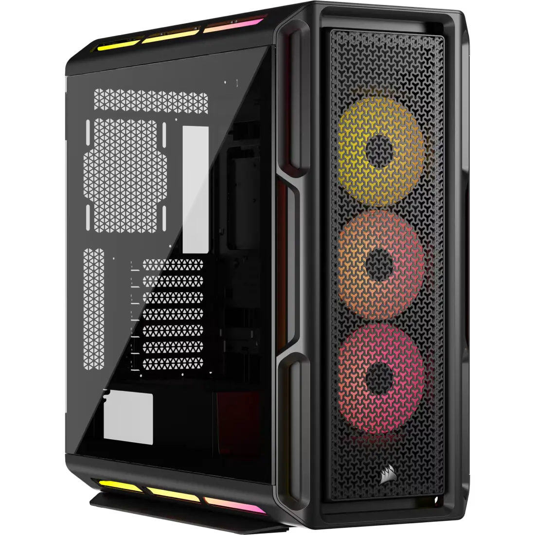 GABINETE CORSAIR 5000T ICUE LINK RGB LX 3 FAN BLACK