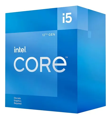 PROCESADOR INTEL CORE I5 12400F S/VIDEO INTEGRADA C/COOLER S1700