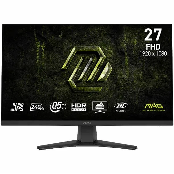 MONITOR MSI MAG 27" 240HZ 0.5MS IPS FHD 272F X24