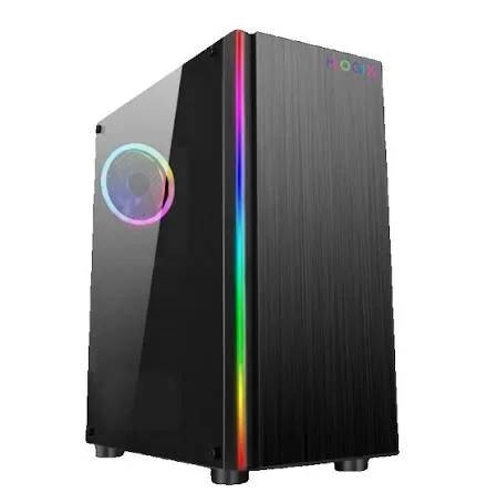 GABINETE MLOGIX FIGHTER RGB FAN