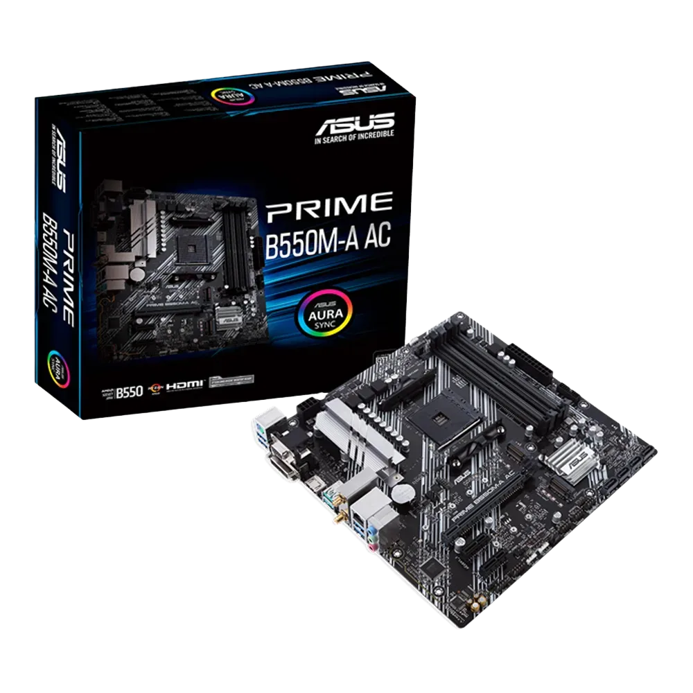 MOTHER ASUS PRIME B550M-A AC WI-FI AM4 DDR4