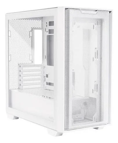 GABINETE GAMER ASUS A21 MICRO ATX MESH COLOR BLANCO