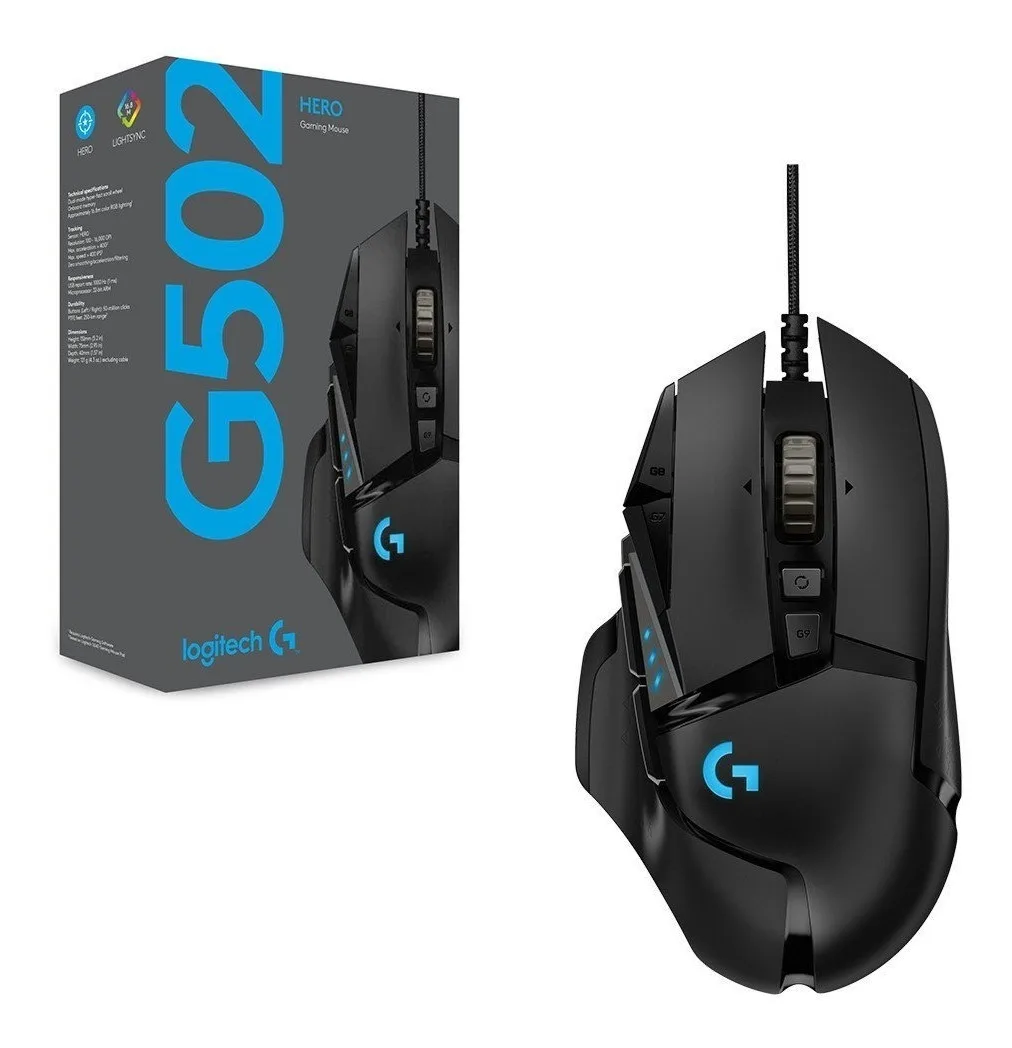 MOUSE LOGITECH G502 GAMING HERO
