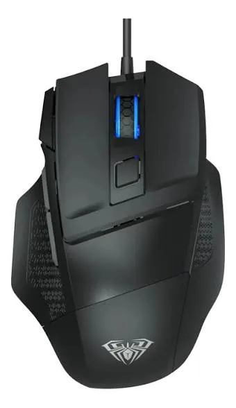 MOUSE AULA S12 WIRED NEGRO