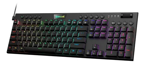 TECLADO REDRAGON K619 RGB HORUS RED SWITCH WIRED