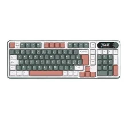 TECLADO ROYAL KLUDGE RKS98 WIRELESS CAMPING SWITCH BROWN 96%