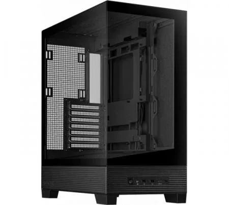 GABINETE ASUS A31 TG BLACK ATX S/FUENTE