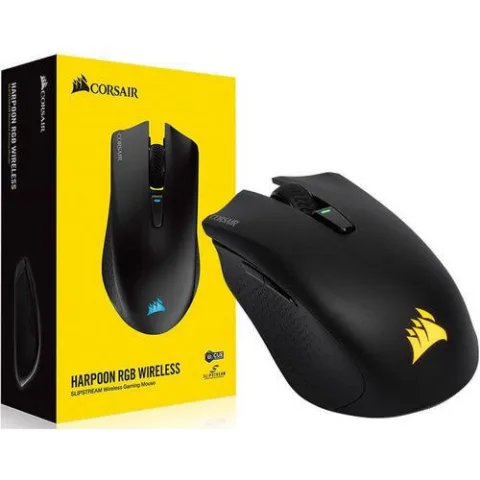 Mouse Corsair Harpoon Rgb Wireless Black