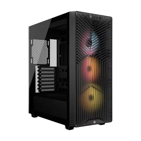 Gabinete Corsair 3200d Rs Argb Mid-tower Tg Smoke