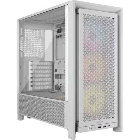 Gabinete Corsair 4000d Frame Rs Argb Mid-tower Fanx3 White
