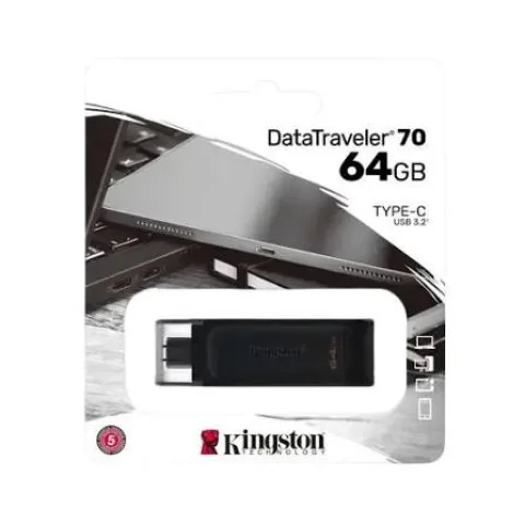 Pen Drive Kingston Datatraveler 70 64gb Usb-c 3.2 Ge