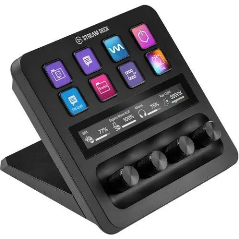 Stream Deck+ Elgato 8 Botones Lcd Cuestomizables Negro