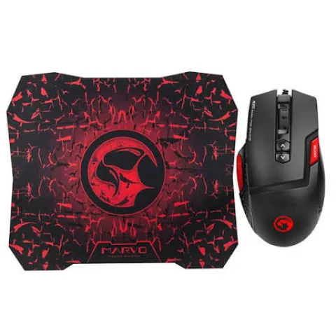 Combo Marvo Mouse+pad M355+g1 7200 Dpi
