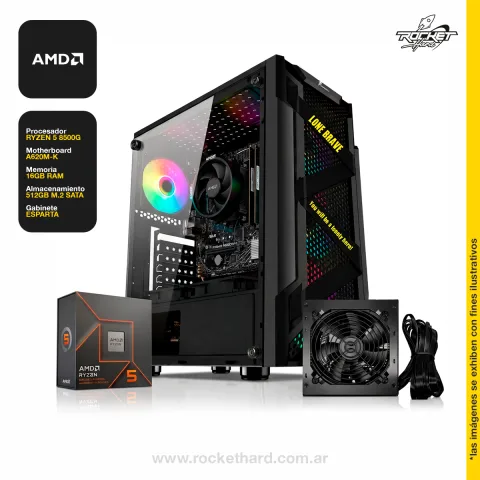 Pc Promo Ryzen 5 8500g Am5 - 16gb - 512gb